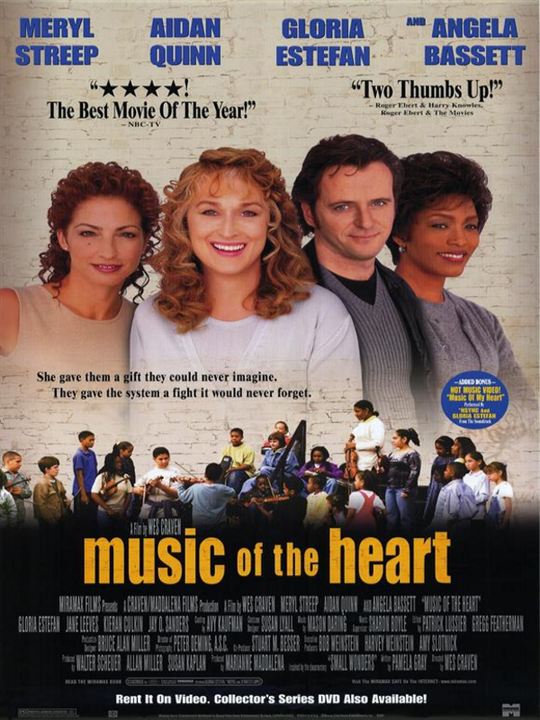 Music of the Heart : Kinoposter