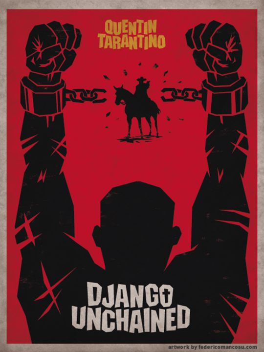 Django Unchained : Kinoposter