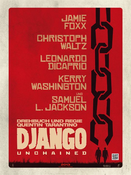 Django Unchained : Kinoposter