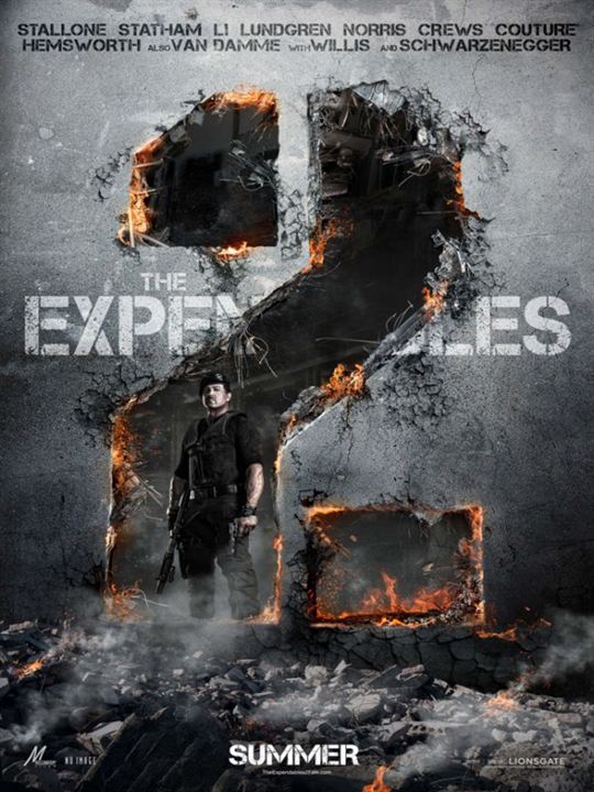 The Expendables 2 - Back for War : Kinoposter