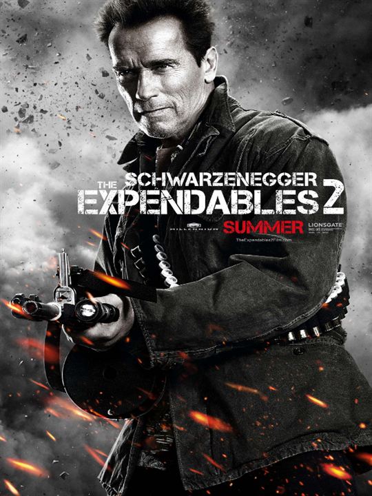 The Expendables 2 - Back for War : Kinoposter