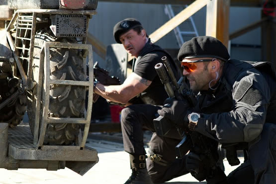 The Expendables 2 - Back for War : Bild Jason Statham, Sylvester Stallone