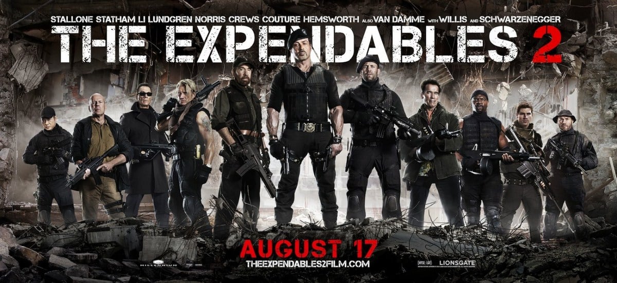 The Expendables 2 - Back for War : Kinoposter