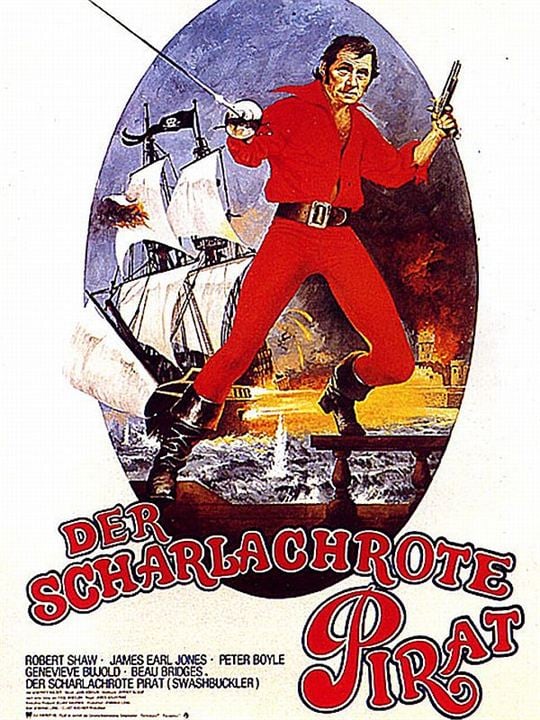 Der scharlachrote Pirat : Kinoposter