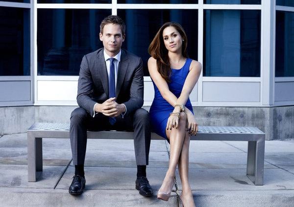 Bild Patrick J. Adams, Meghan Markle