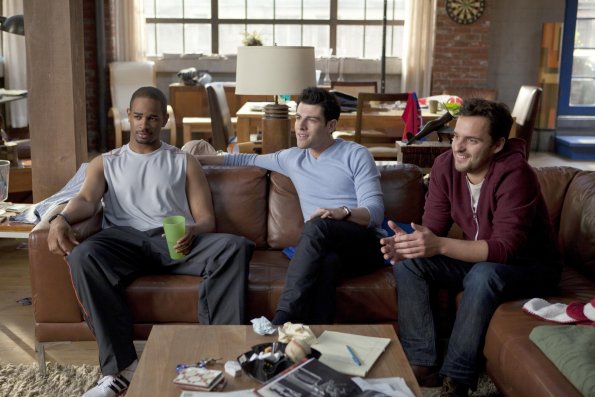 New Girl : Bild Damon Wayans Jr., Max Greenfield, Jake Johnson