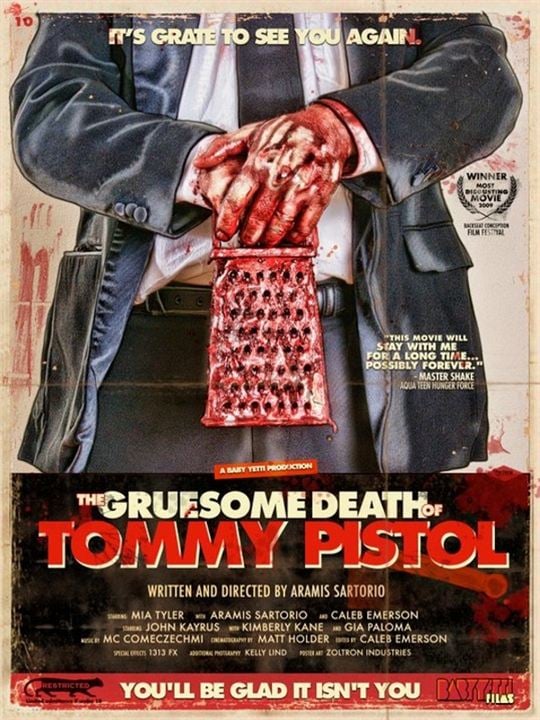 The Gruesome Death of Tommy Pistol : Kinoposter