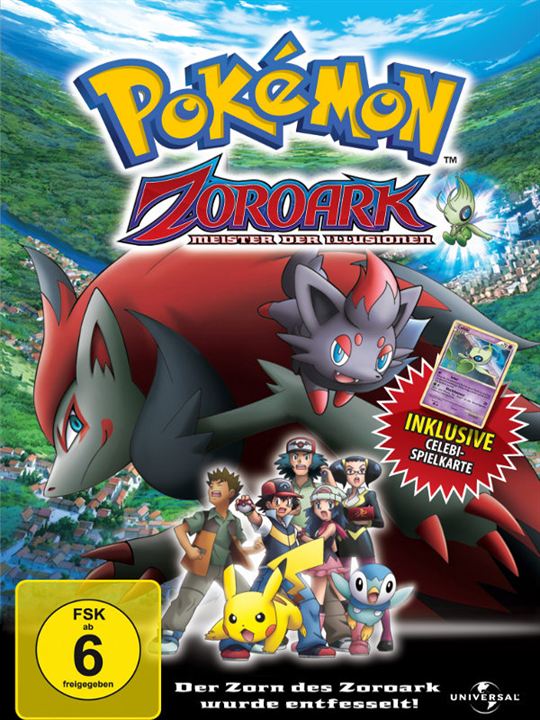 Pokémon - Zoroark: Meister der Illusionen : Kinoposter
