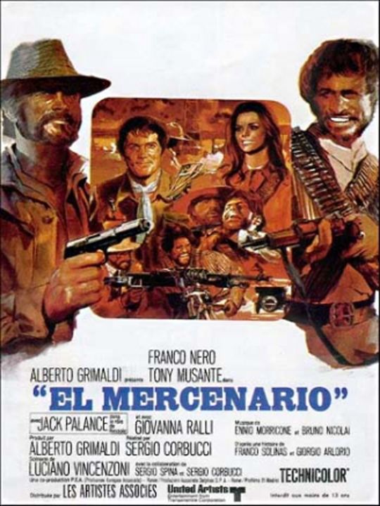 Mercenario - Der Gefürchtete : Kinoposter