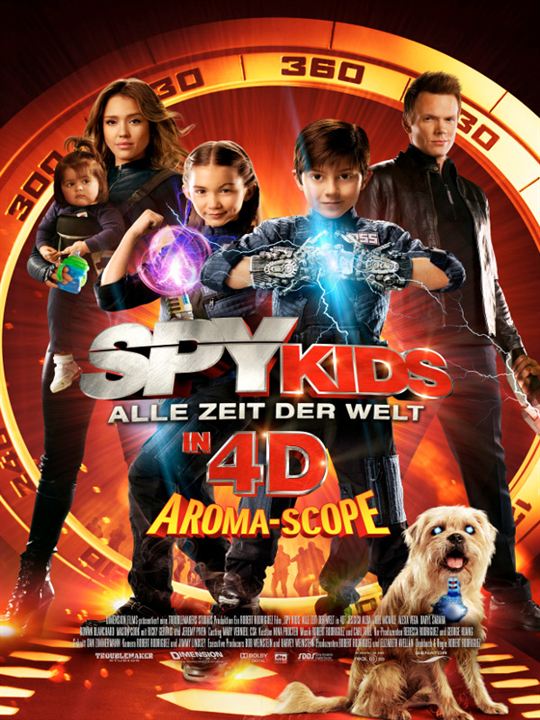 Spy Kids 4D - Alle Zeit der Welt : Kinoposter
