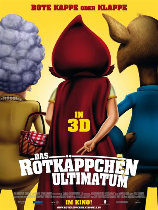 Das Rotkäppchen-Ultimatum 3D : Kinoposter