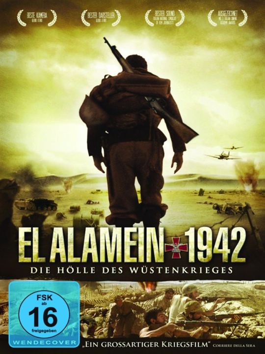 El Alamein 1942 - Die Hölle des Wüstenkrieges : Kinoposter