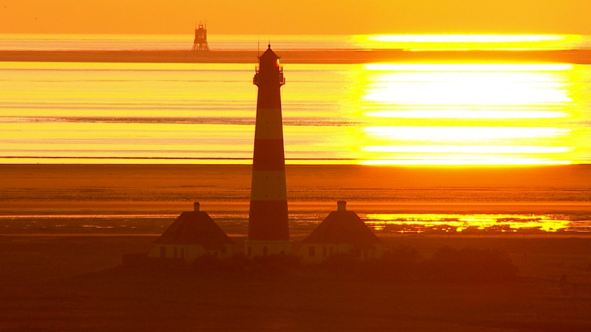 Die Nordsee von oben : Bild