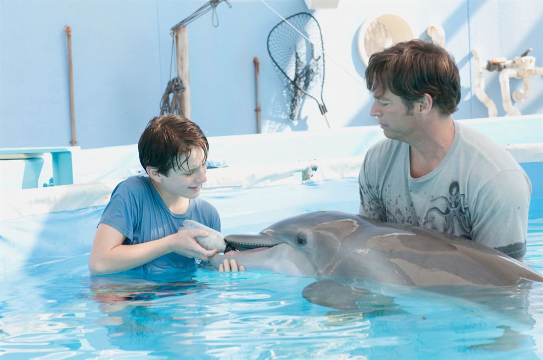 Mein Freund, der Delfin : Bild Charles Martin Smith, Nathan Gamble, Harry Connick Jr