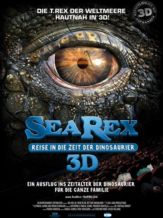 Sea Rex 3D: Reise in die Zeit der Dinosaurier : Kinoposter