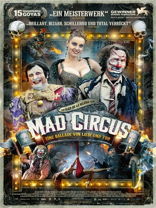 Mad Circus - Eine Ballade von Liebe und Tod : Kinoposter