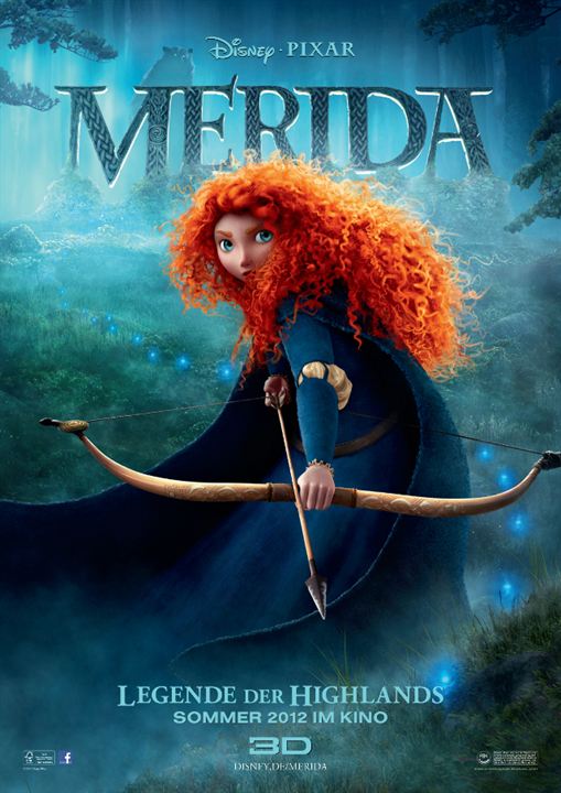 Merida - Legende der Highlands : Kinoposter