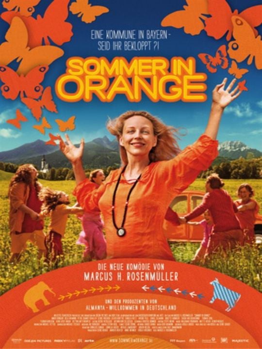 Sommer in Orange : Kinoposter