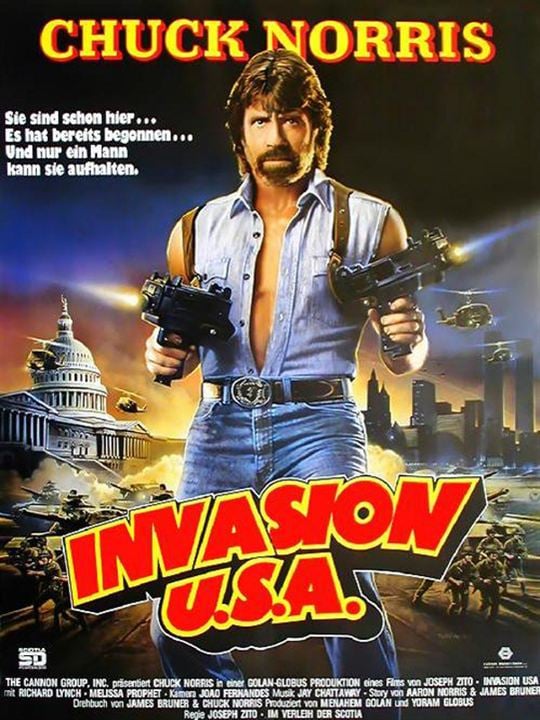 Chuck Norris - Invasion USA : Kinoposter