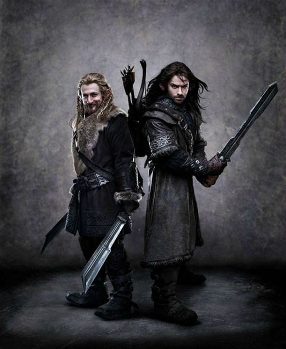 Der Hobbit: Eine unerwartete Reise : Bild Dean O'Gorman, Aidan Turner