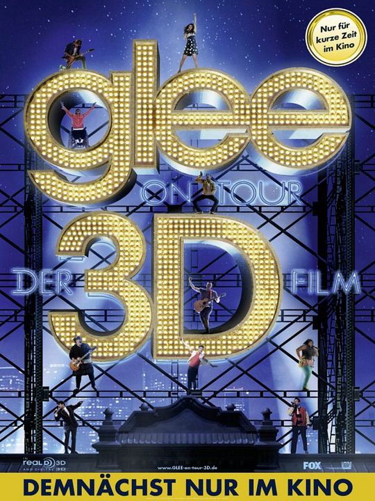 Glee on Tour - Der 3D Film : Kinoposter