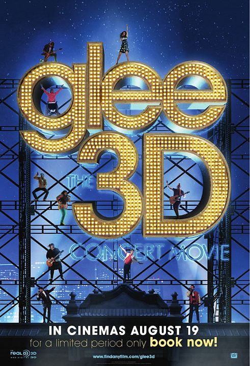 Glee on Tour - Der 3D Film : Kinoposter