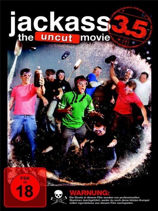 Jackass 3.5 - The Uncut Movie : Kinoposter