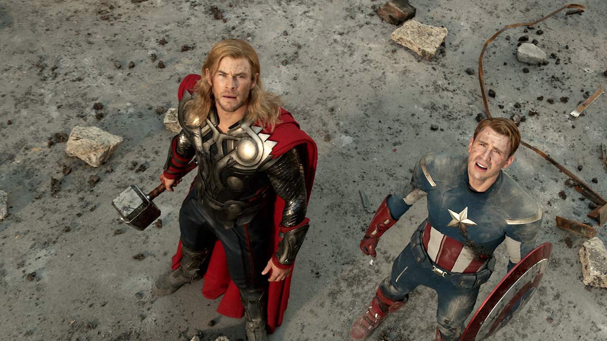 Marvel's The Avengers : Bild Chris Hemsworth, Chris Evans
