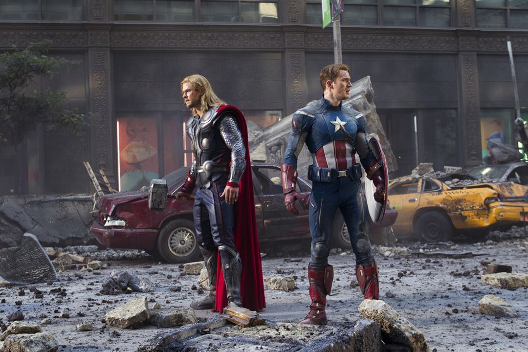 Marvel's The Avengers : Bild Chris Hemsworth, Chris Evans
