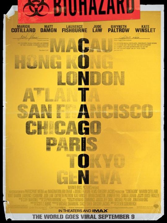 Contagion : Kinoposter