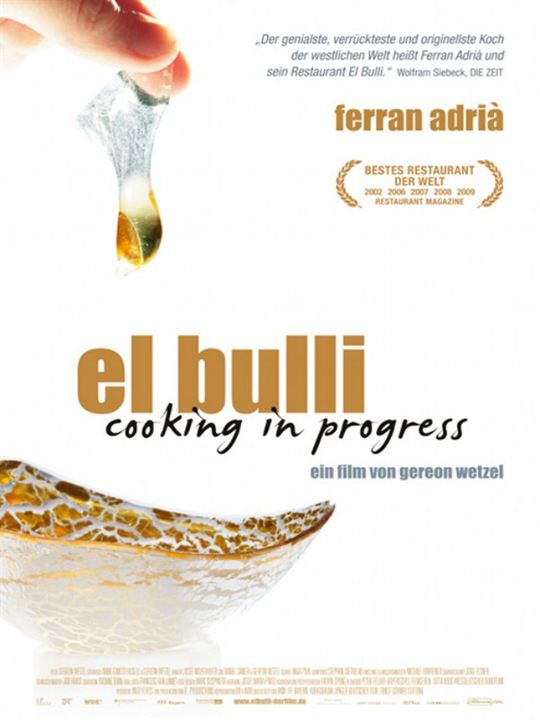 El Bulli: Cooking in Progress : Kinoposter