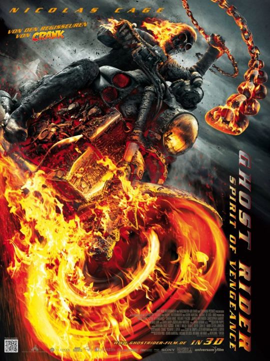 Ghost Rider 2: Spirit of Vengeance : Kinoposter