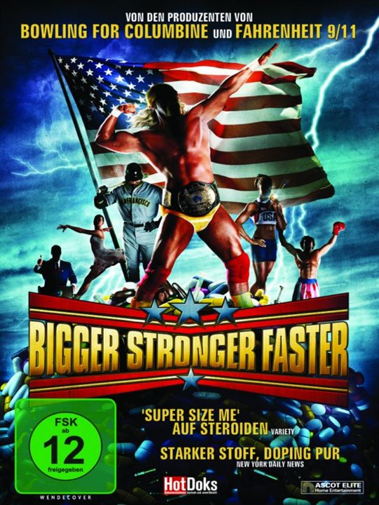 Bigger Stronger Faster : Kinoposter