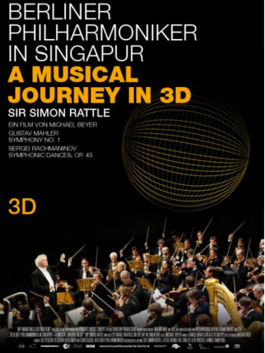 Berliner Philharmoniker in Singapore - A Musical Journey in 3D : Kinoposter