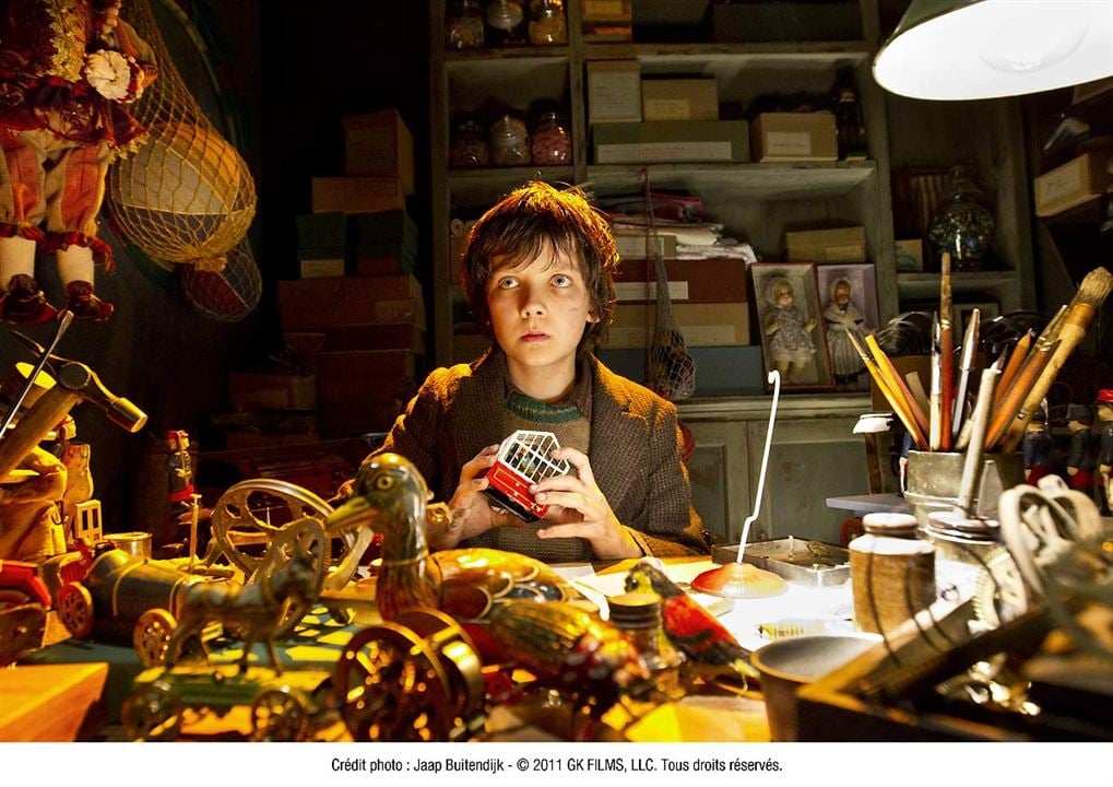 Hugo Cabret : Bild Asa Butterfield