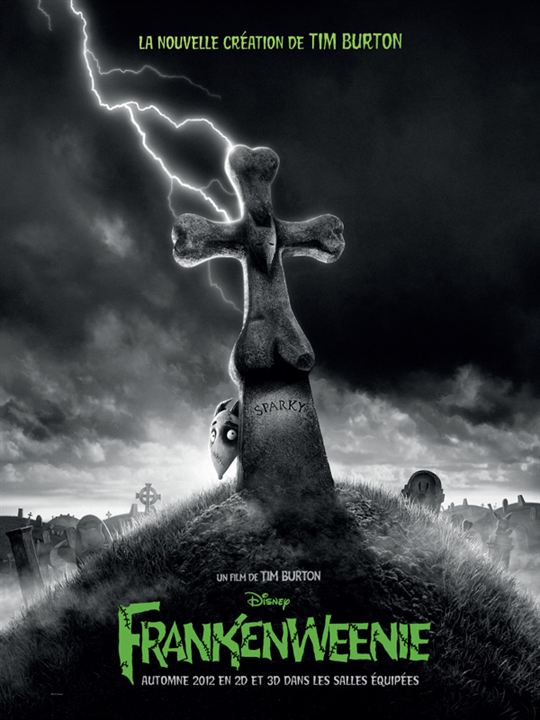 Frankenweenie : Kinoposter