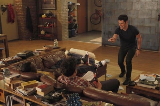 New Girl : Bild Max Greenfield, Jake Johnson, Lamorne Morris