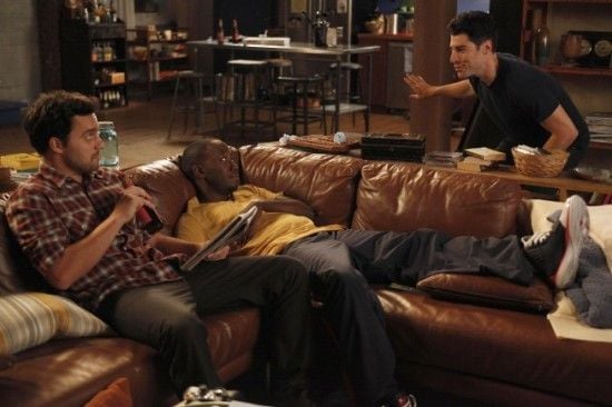 New Girl : Bild Jake Johnson, Max Greenfield, Lamorne Morris