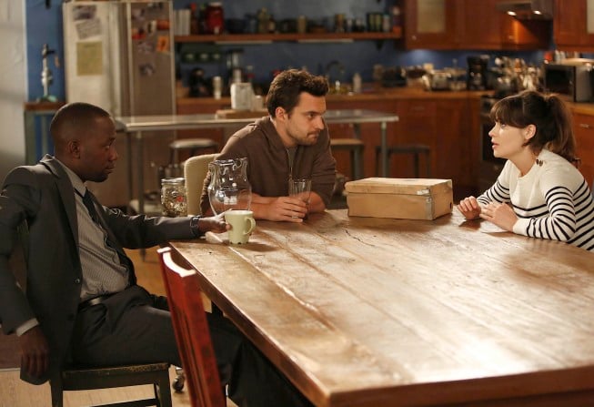 New Girl : Bild Lamorne Morris, Jake Johnson, Zooey Deschanel