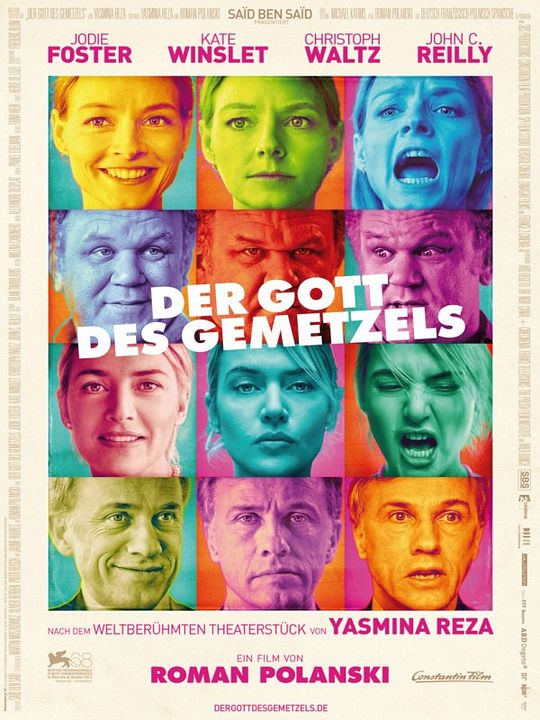 Der Gott des Gemetzels : Kinoposter