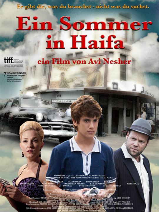 Ein Sommer in Haifa : Kinoposter