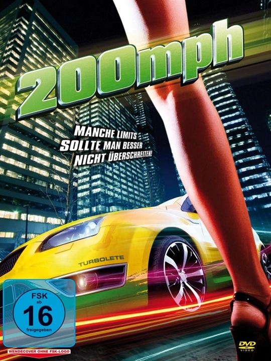 200 MPH - Tempo ohne Limit : Kinoposter