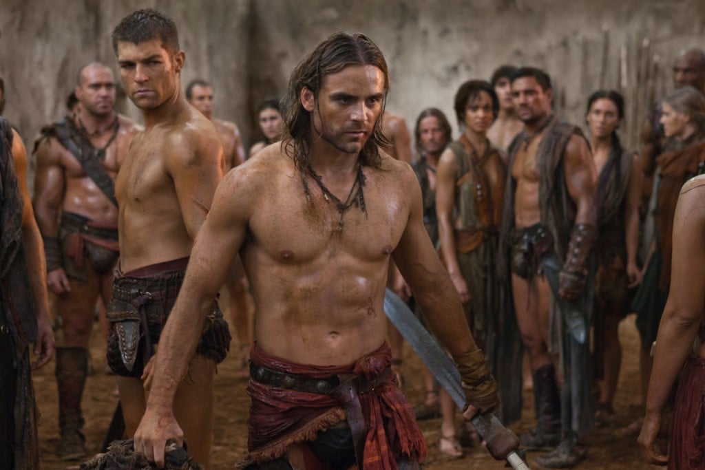 Spartacus : Bild Liam McIntyre, Dustin Clare
