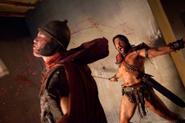 Spartacus : Bild Manu Bennett