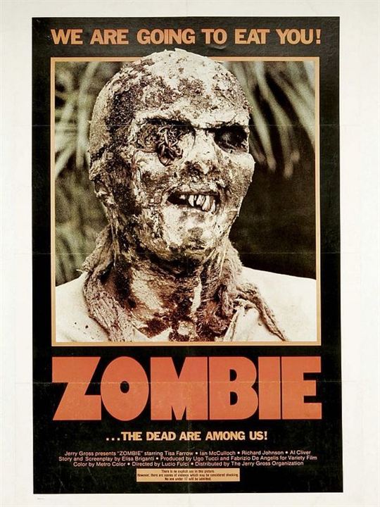 Woodoo - Die Schreckensinsel der Zombies : Kinoposter