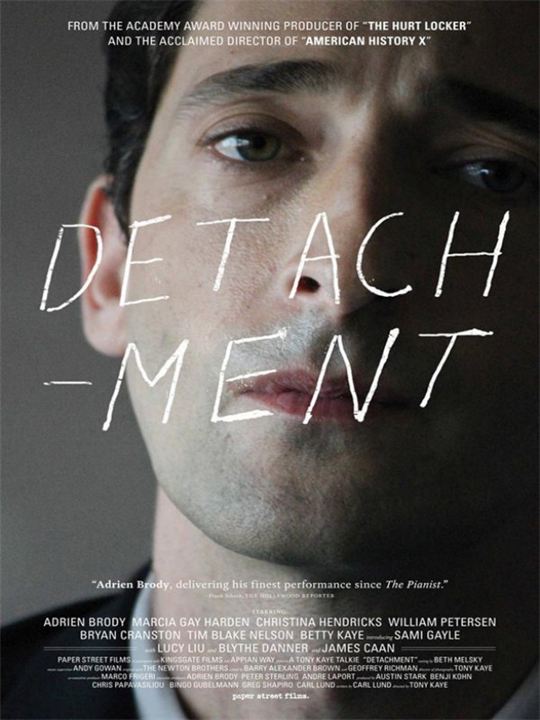 Detachment : Kinoposter