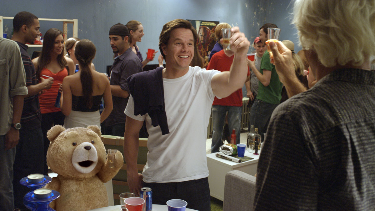 Ted : Bild Seth MacFarlane, Mark Wahlberg