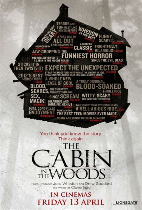 The Cabin in the Woods : Kinoposter