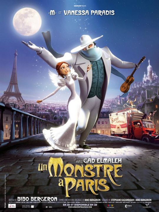 Ein Monster in Paris : Kinoposter