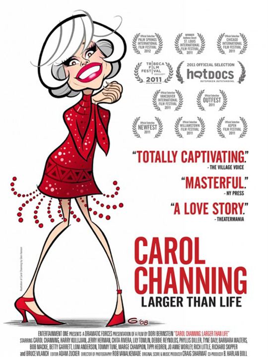 Carol Channing: Larger Than Life : Kinoposter